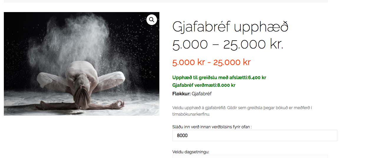 Tilboð á tímabókunarkerfi – vefverslun – gjafabréfakerfi – afsláttarkortakerfi Tilboð á tímabókunarkerfi – vefverslun – gjafabréfakerfi – afsláttarkortakerfi