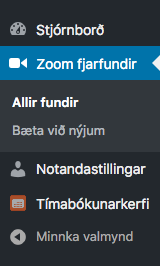 Zoom fjarviðtöl Zoom fjarviðtöl
